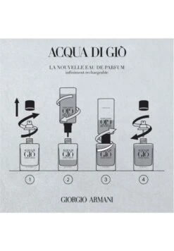 Armani Acqua Di Giò 27 Armani Acqua Di Giò -Parfum Soldes Boutique acqua di gio recharge eau de parfum armani 150 ml 3