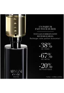 Armani Code -Parfum Soldes Boutique armani code recharge parfum 150 ml 2
