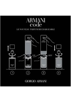 Armani Code -Parfum Soldes Boutique armani code recharge parfum 150 ml 3